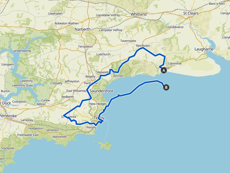 Iconic Tenby and Saundersfoot loop — Pembrokeshire Coast National Park